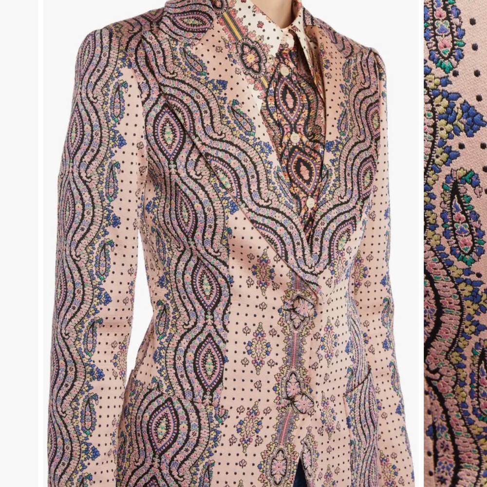 Etro Giacca Paisley Jacquard Jacket